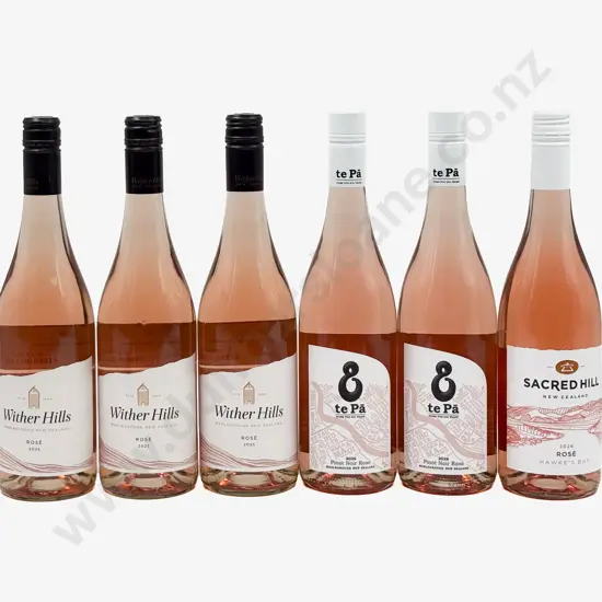 Six NZ Assorted Rose