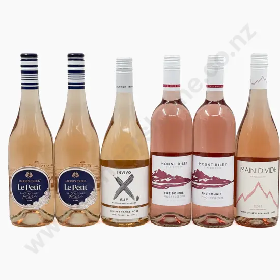 Six Assorted Rose