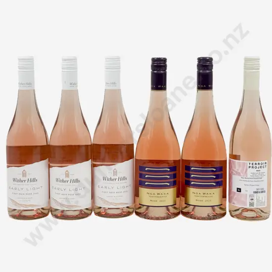 Three NZ Rose & Three NZ Low Alcohol Rose