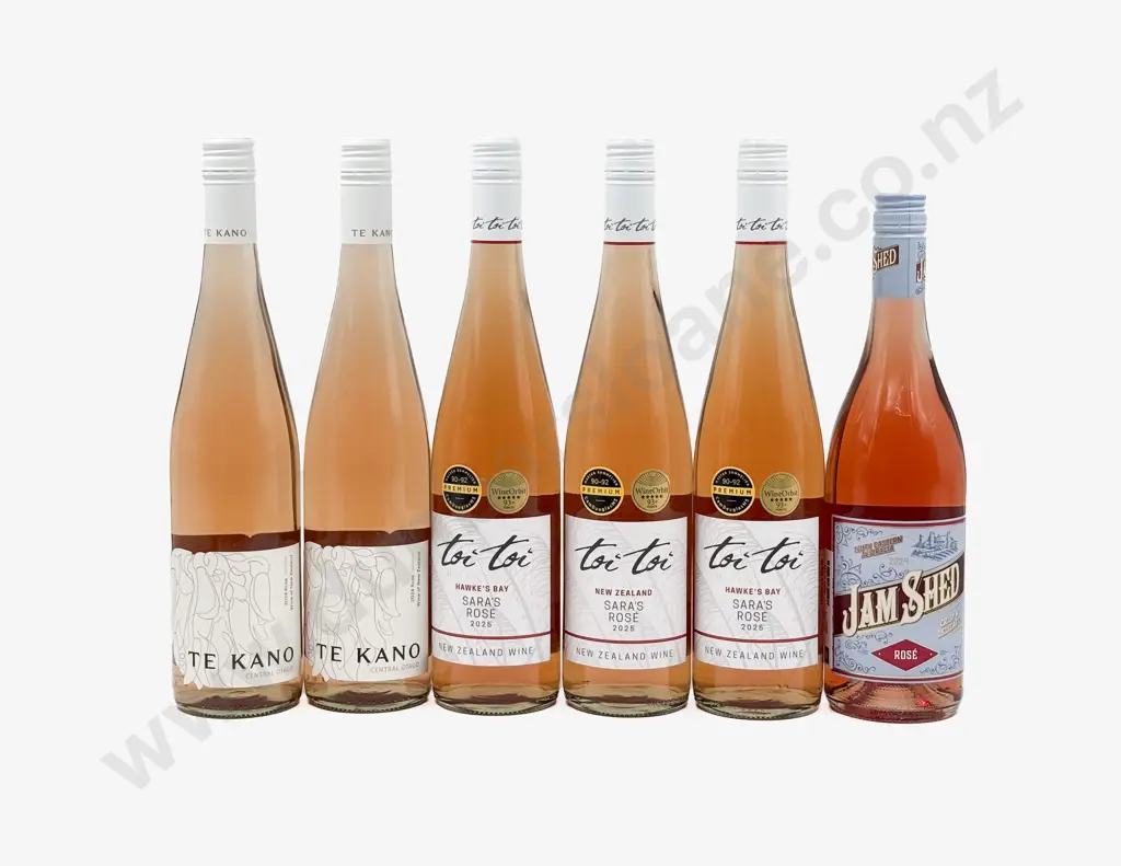 Five NZ Assorted Rose & One Australian Rose Image 1++