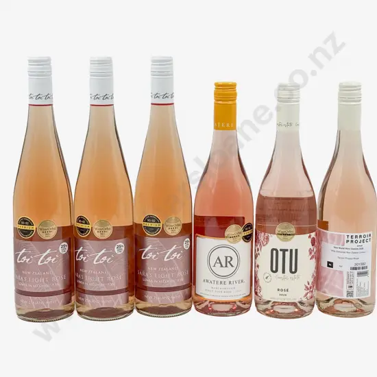 Six NZ Assorted Rose