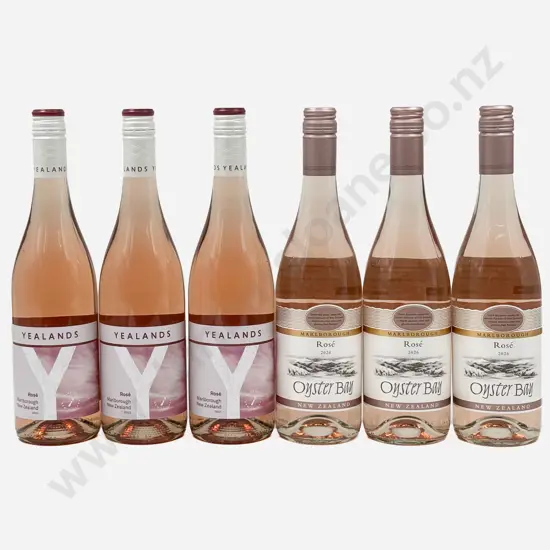 Six NZ Assorted Rose