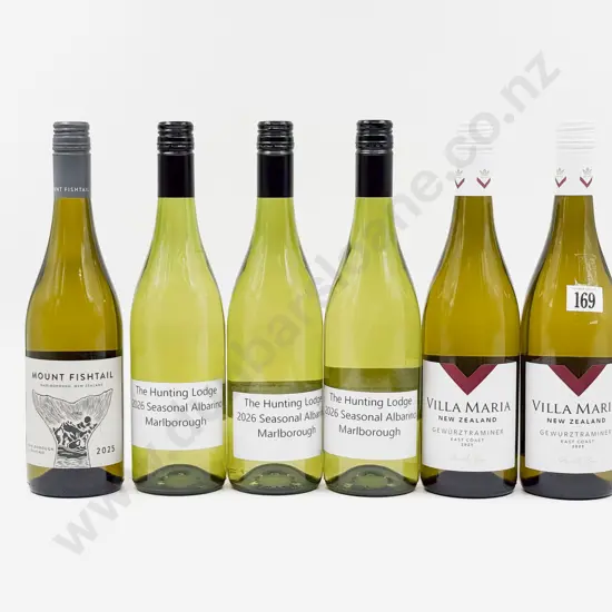 Four NZ Albarino & Two NZ Gewurztraminer