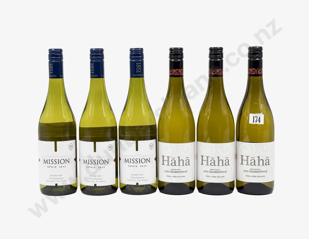 Six NZ Assorted Chardonnay Image 1++