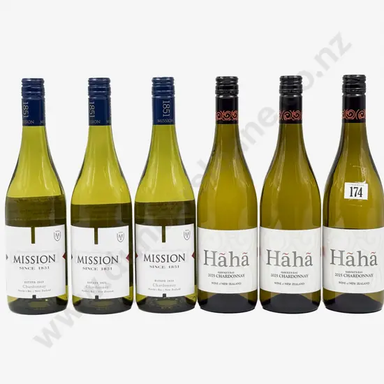 Six NZ Assorted Chardonnay