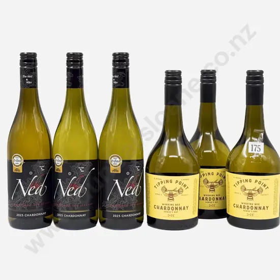Six NZ Assorted Chardonnay