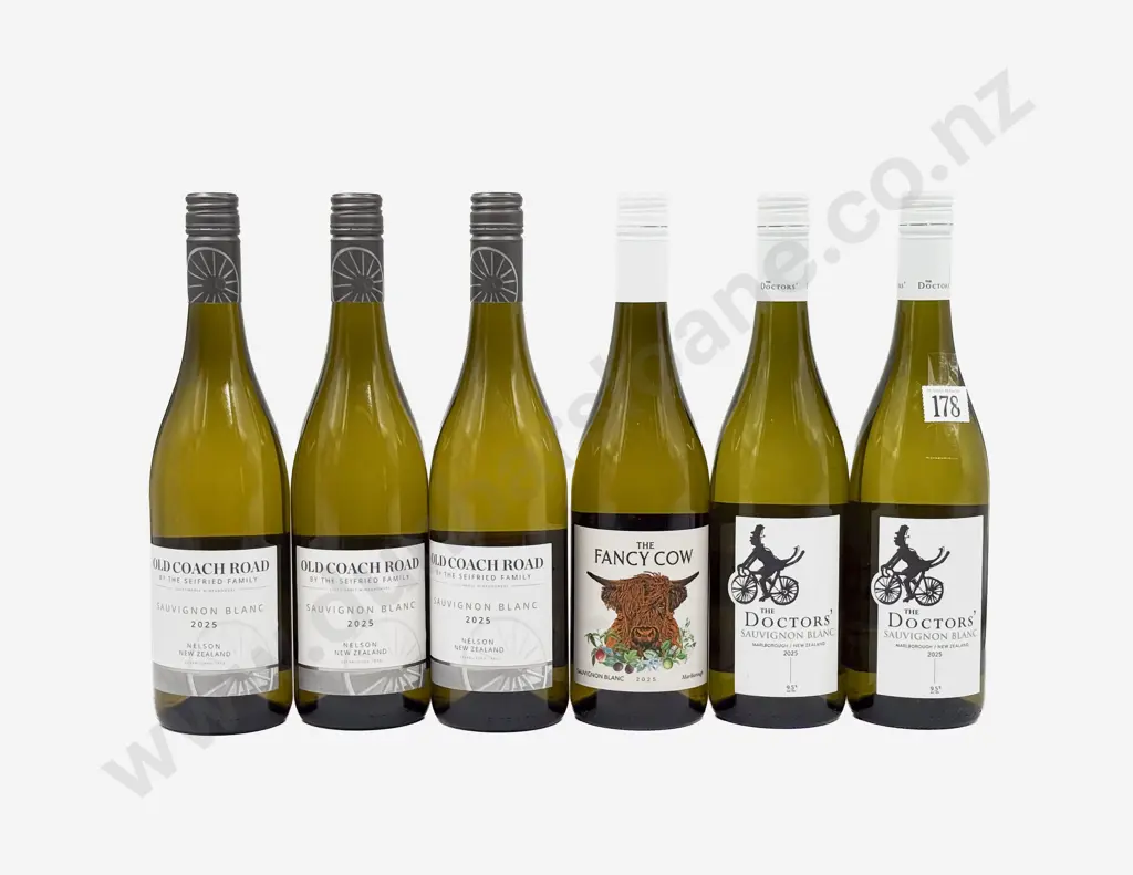 Six NZ Assorted Sauvignon Blanc Image 1++