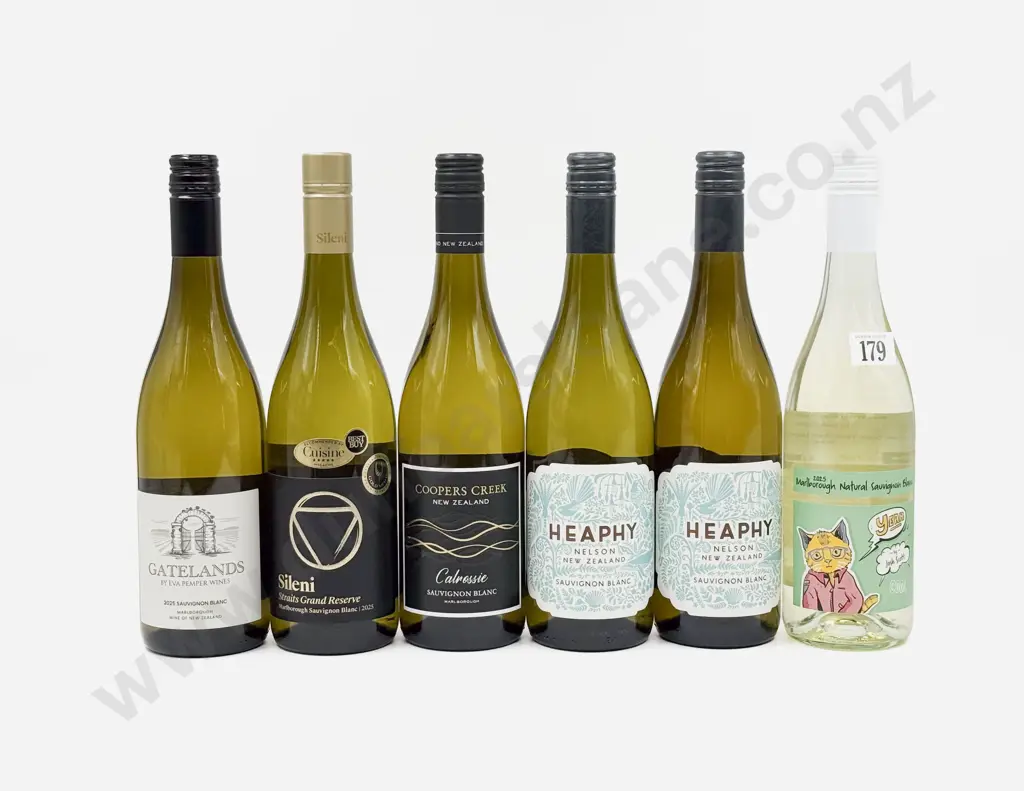 Six NZ Assorted Sauvignon Blanc Image 1++