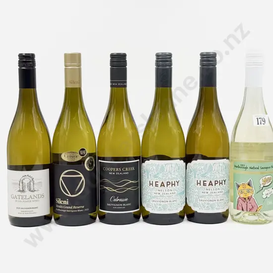 Six NZ Assorted Sauvignon Blanc