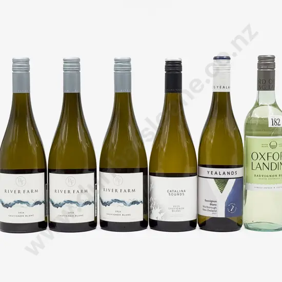 Five NZ Assorted Sauvignon Blanc & One Australian Sauvignon Blanc