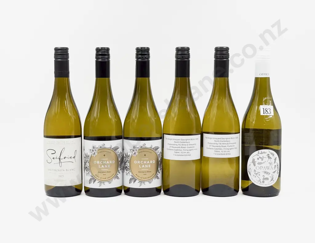 Six NZ Assorted Sauvignon Blanc Image 1++