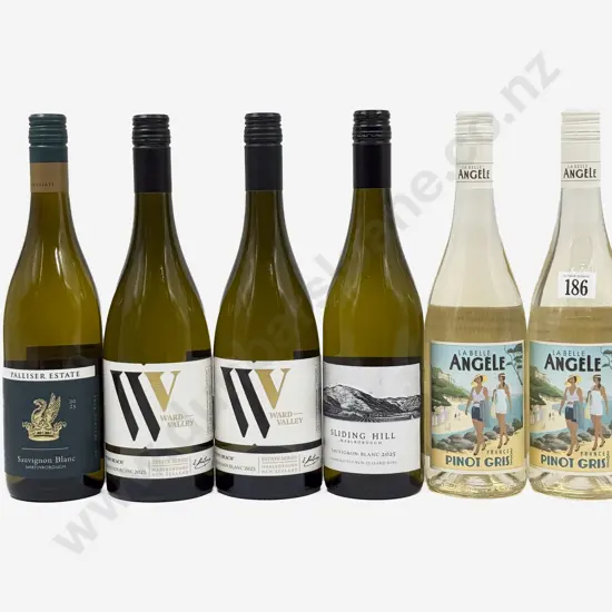 Four NZ Assorted Sauvignon Blanc & Two French Pinot Gris