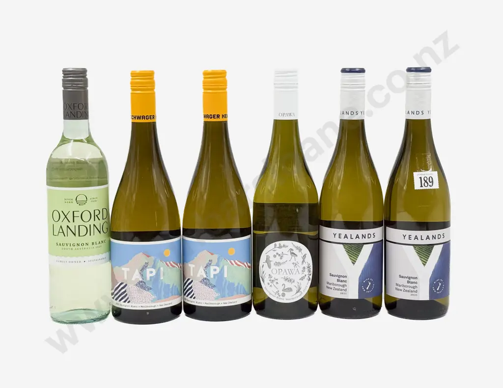 Five NZ Assorted Sauvignon Blanc & One Australian Sauvignon Blanc Image 1++
