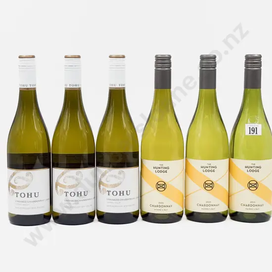Six NZ Assorted Chardonnay