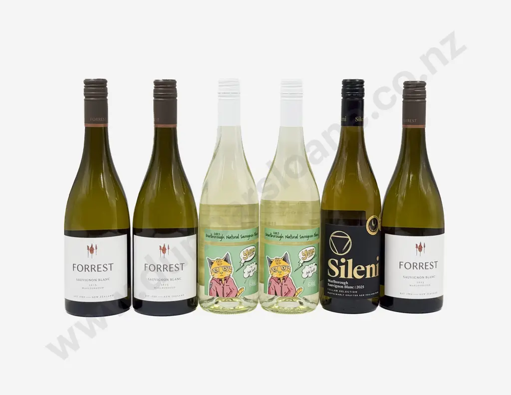 Six NZ Assorted Sauvignon Blanc Image 1++