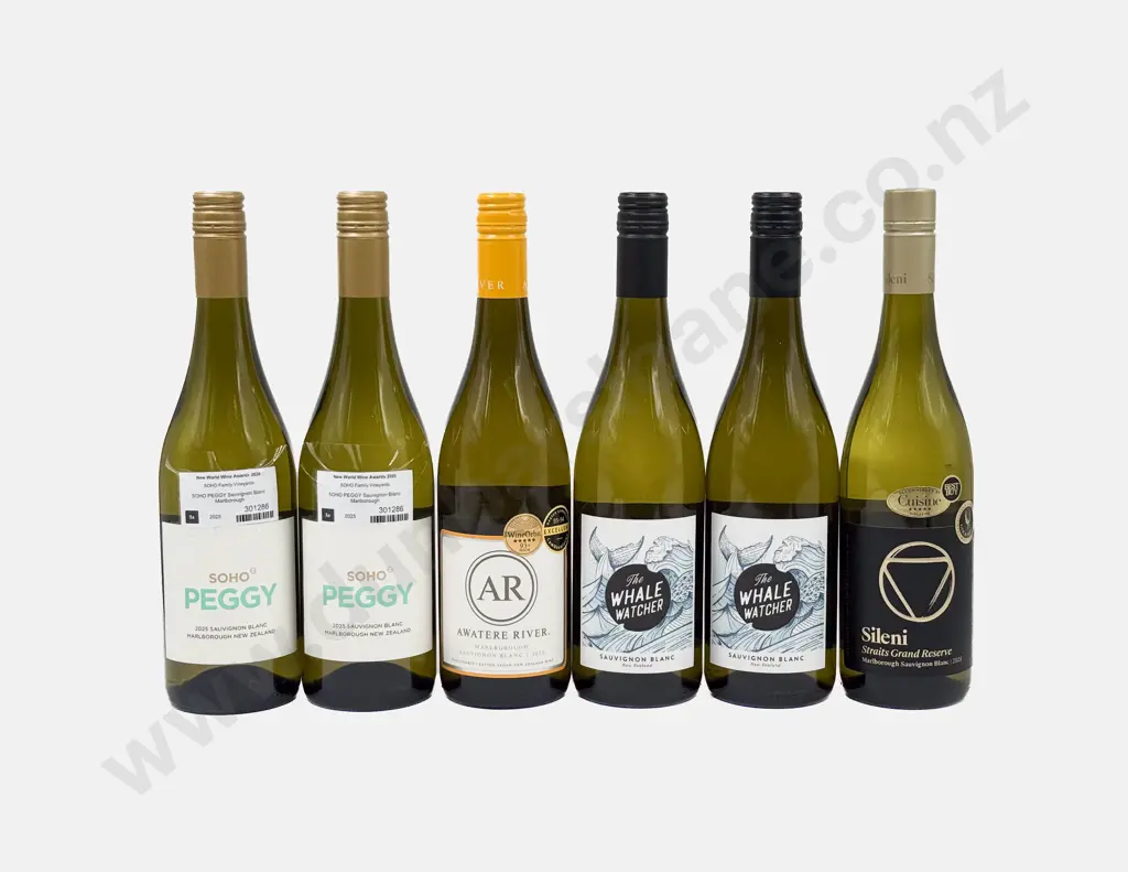 Six NZ Assorted Sauvignon Blanc Image 1++