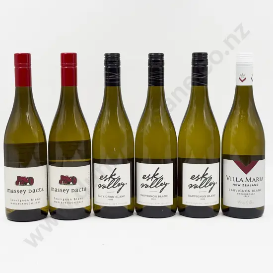 Six NZ Assorted Sauvignon Blanc