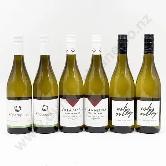 Six NZ Assorted Sauvignon Blanc