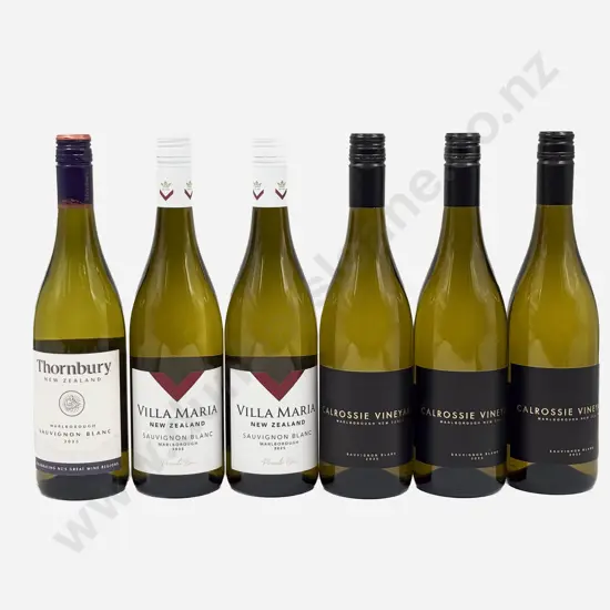 Six NZ Assorted Sauvignon Blanc