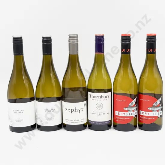 Six NZ Assorted Sauvignon Blanc