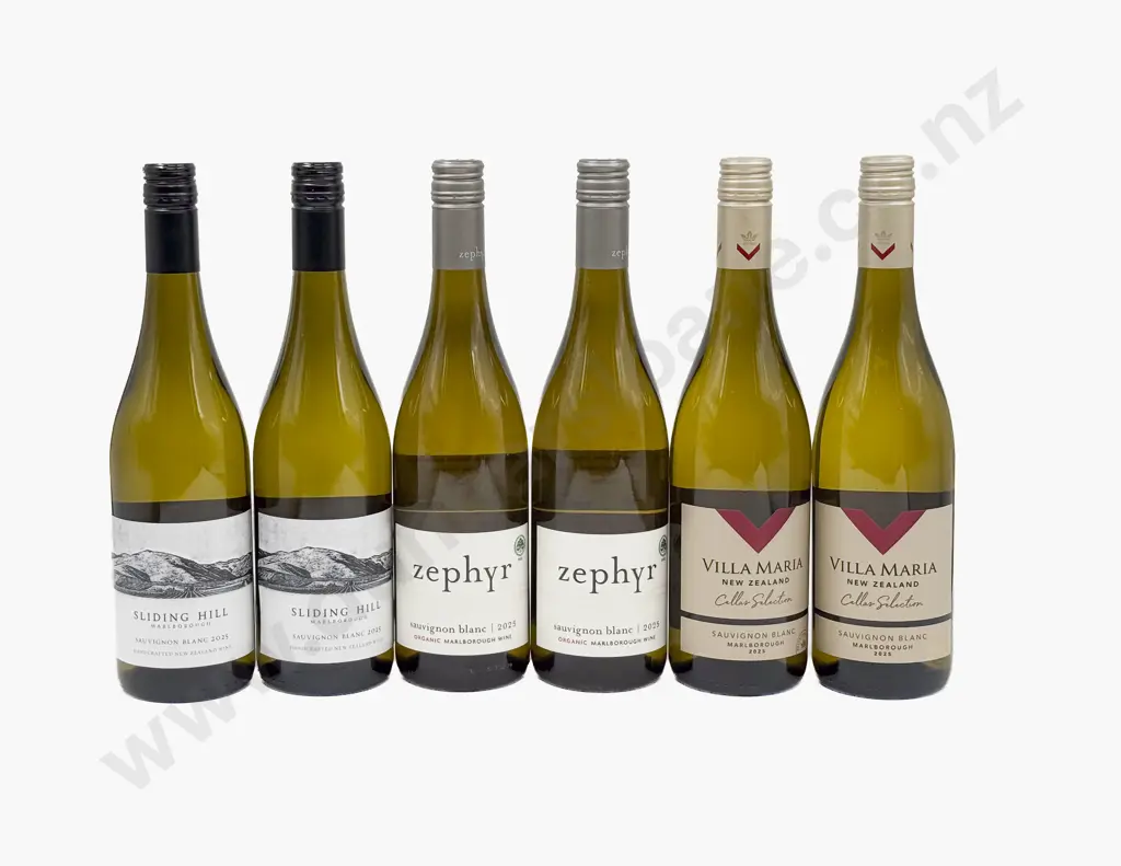 Six NZ Assorted Sauvignon Blanc Image 1++