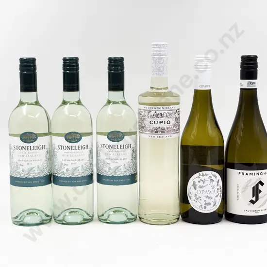 Six NZ Assorted Sauvignon Blanc
