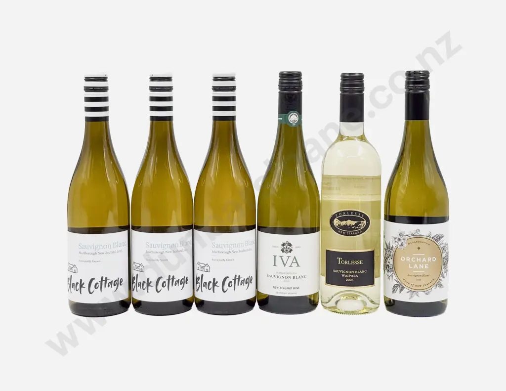 Six NZ Assorted Sauvignon Blanc Image 1++