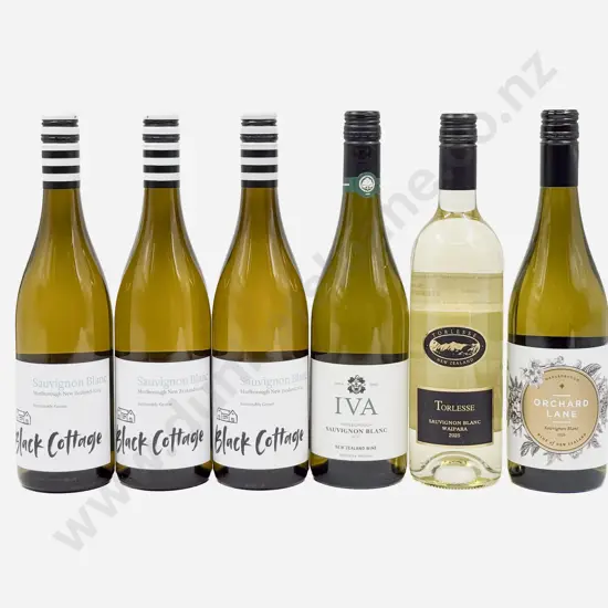 Six NZ Assorted Sauvignon Blanc