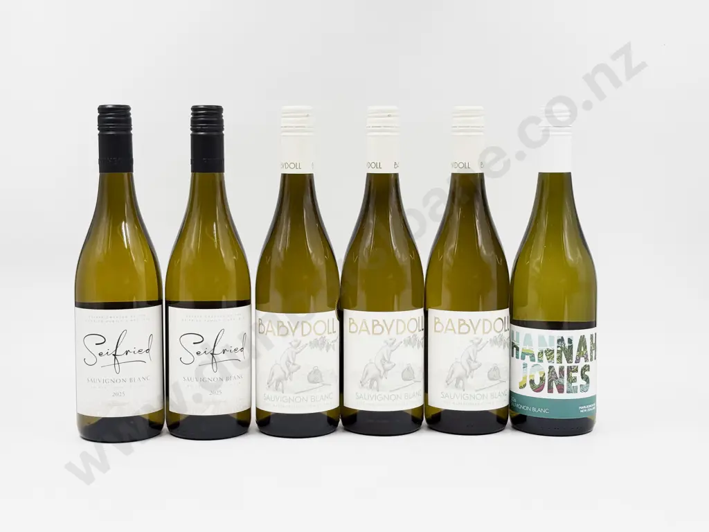 Six NZ Assorted Sauvignon Blanc Image 1++