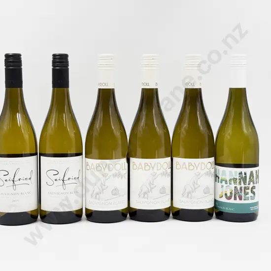 Six NZ Assorted Sauvignon Blanc