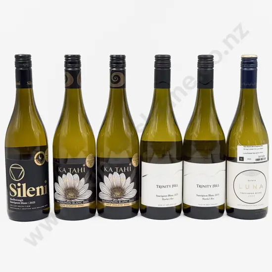 Six NZ Assorted Sauvignon Blanc