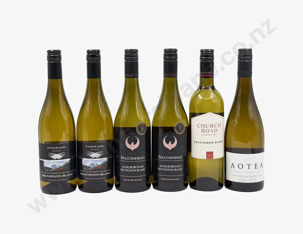 Six NZ Assorted Sauvignon Blanc Image 1++