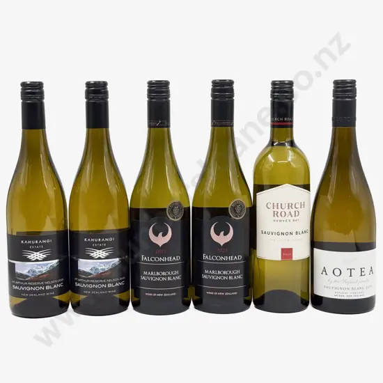 Six NZ Assorted Sauvignon Blanc