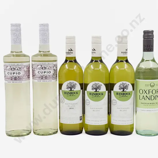 Five NZ Assorted Sauvignon Blanc & One Australian Sauvignon Blanc