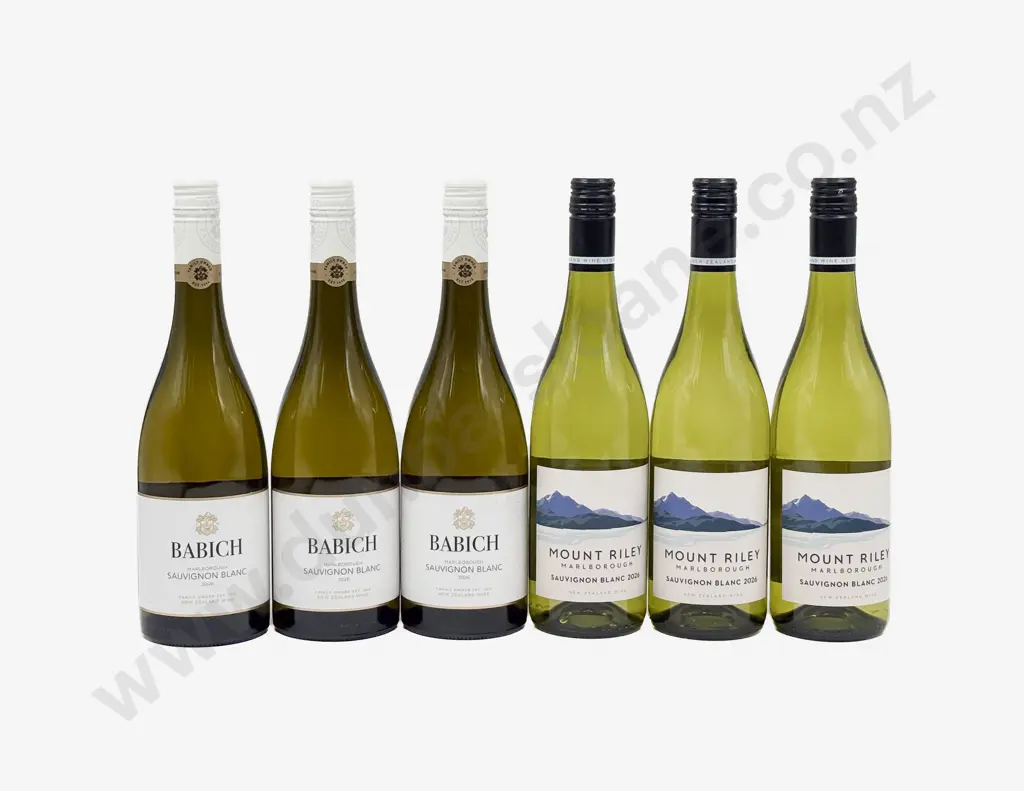 Six NZ Assorted Sauvignon Blanc Image 1++