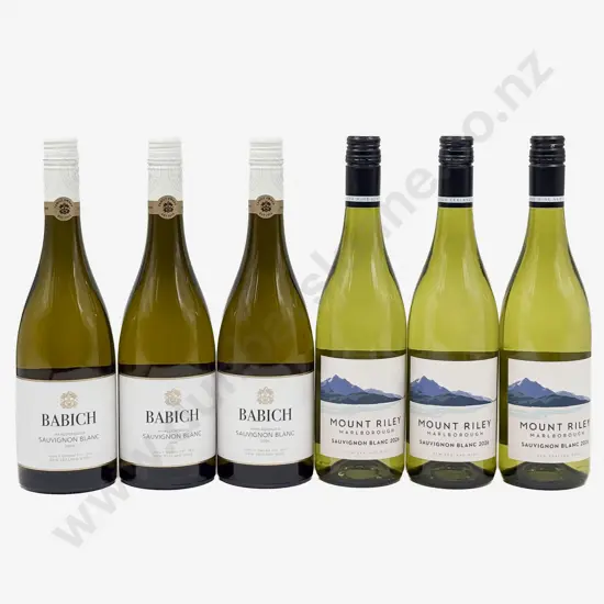 Six NZ Assorted Sauvignon Blanc