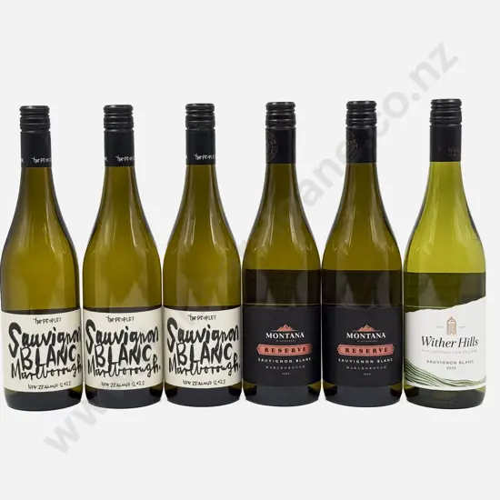 Six NZ Assorted Sauvignon Blanc