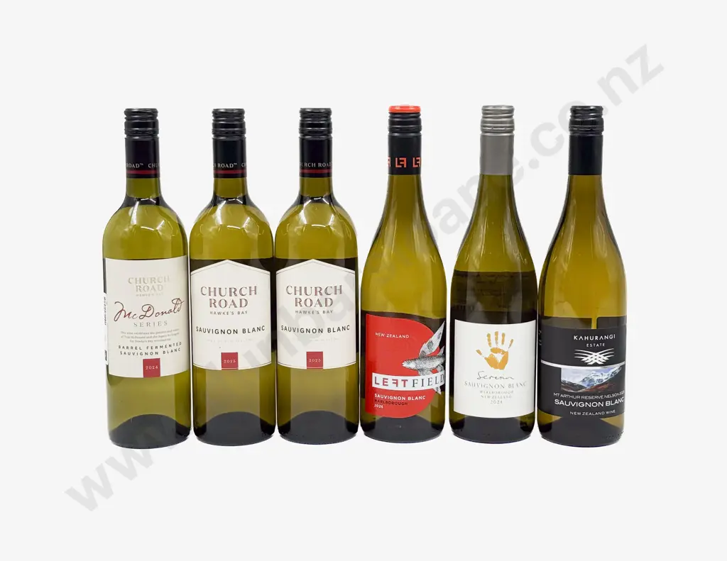 Six NZ Assorted Sauvignon Blanc Image 1++