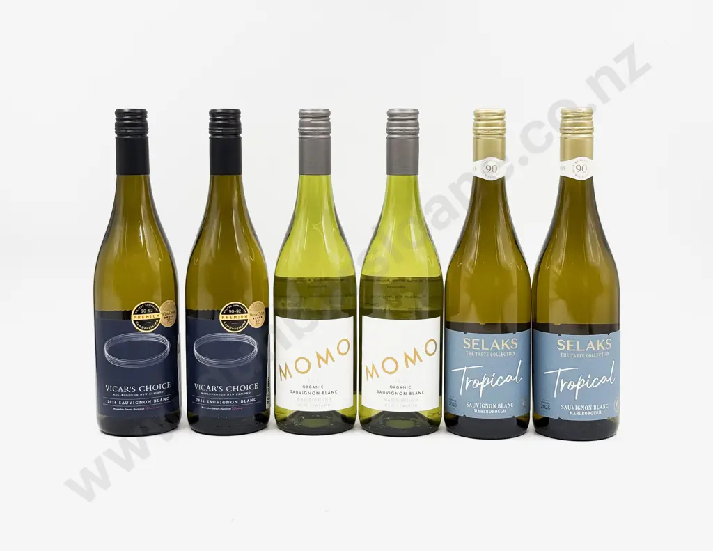 Six NZ Assorted Sauvignon Blanc Image 1++