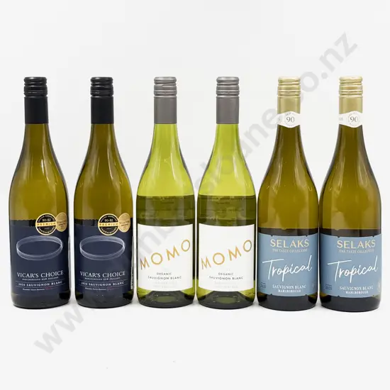 Six NZ Assorted Sauvignon Blanc
