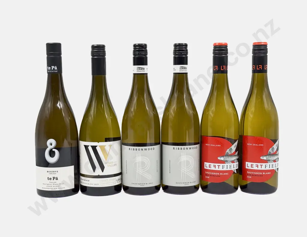 Six NZ Assorted Sauvignon Blanc Image 1++