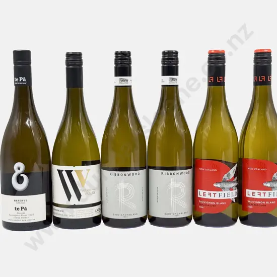 Six NZ Assorted Sauvignon Blanc