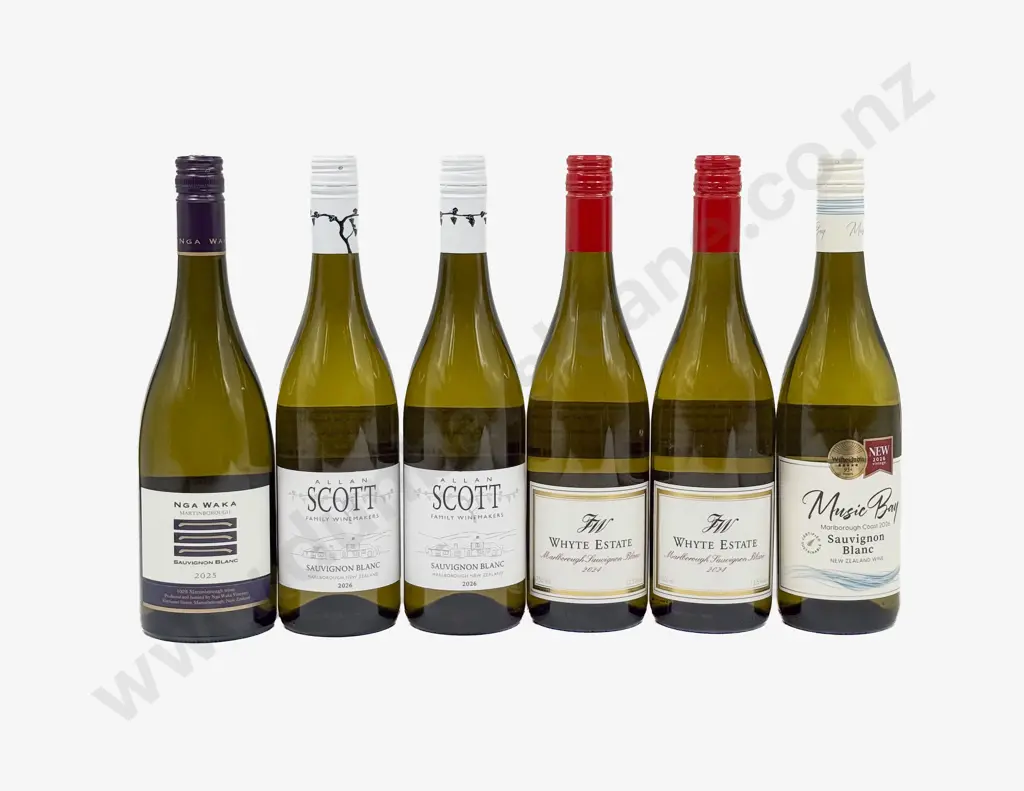 Six NZ Assorted Sauvignon Blanc Image 1++