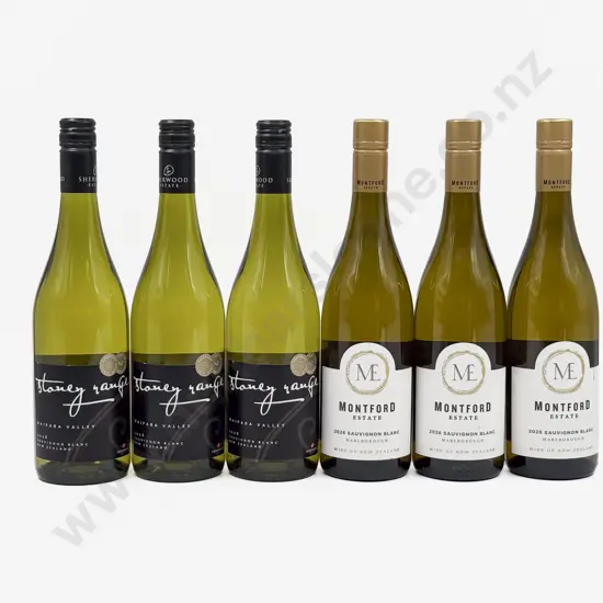 Six NZ Assorted Sauvignon Blanc