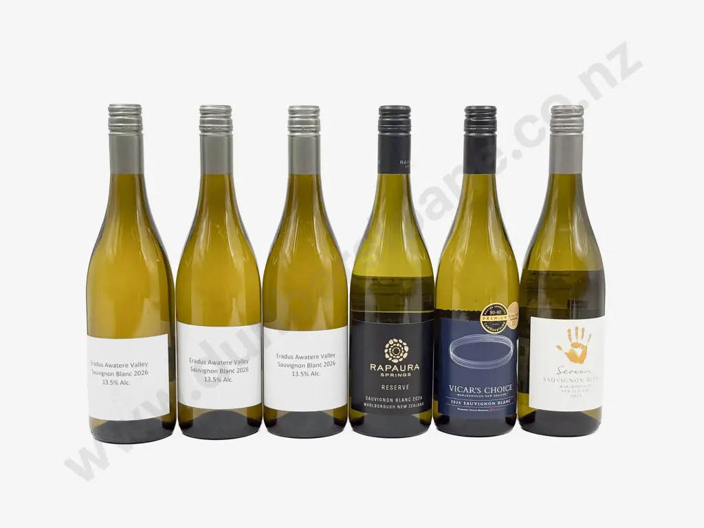 Six NZ Assorted Sauvignon Blanc Image 1++