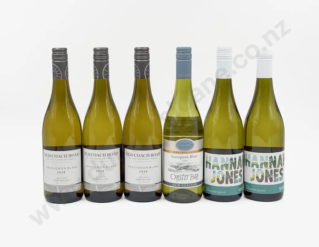 Six NZ Assorted Sauvignon Blanc Image 1++