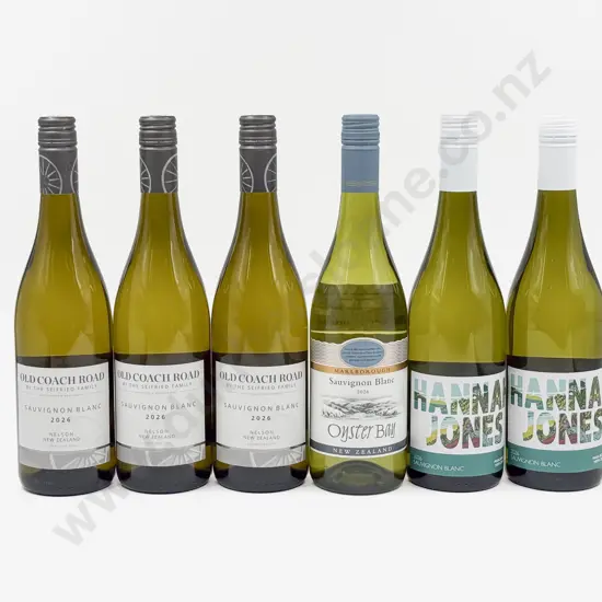 Six NZ Assorted Sauvignon Blanc