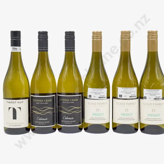 Six NZ Assorted Sauvignon Blanc