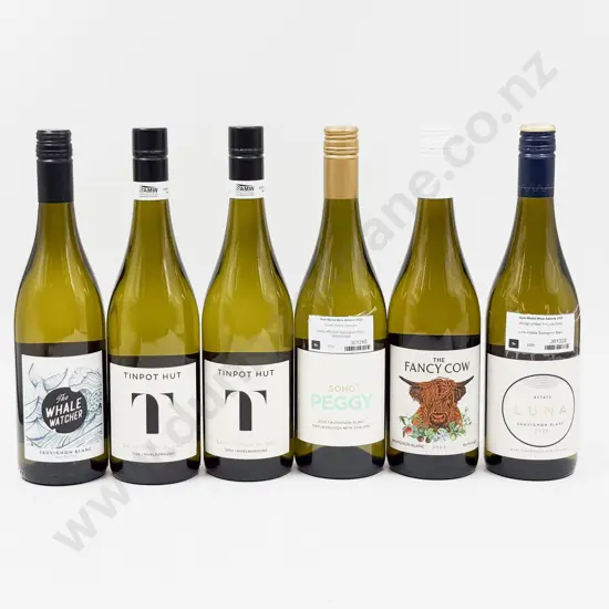 Six NZ Assorted Sauvignon Blanc