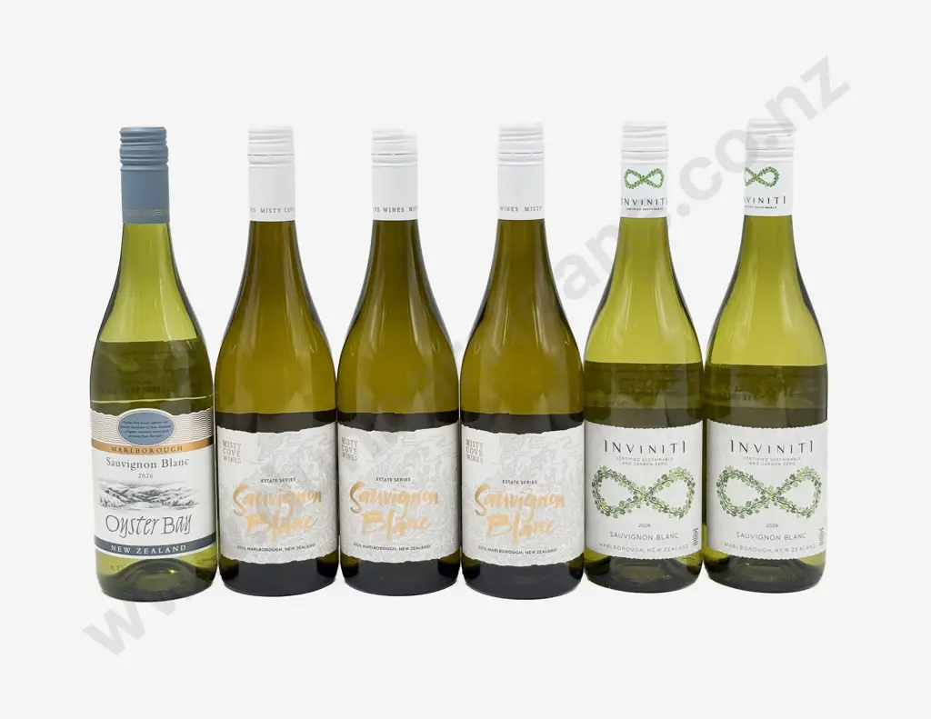 Six NZ Assorted Sauvignon Blanc Image 1++